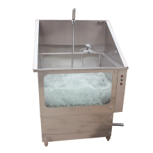 Hot Selling Veterinary Equipment Dog Swimming Bath Tub for Animals Stainless Steel Pet Cleaning